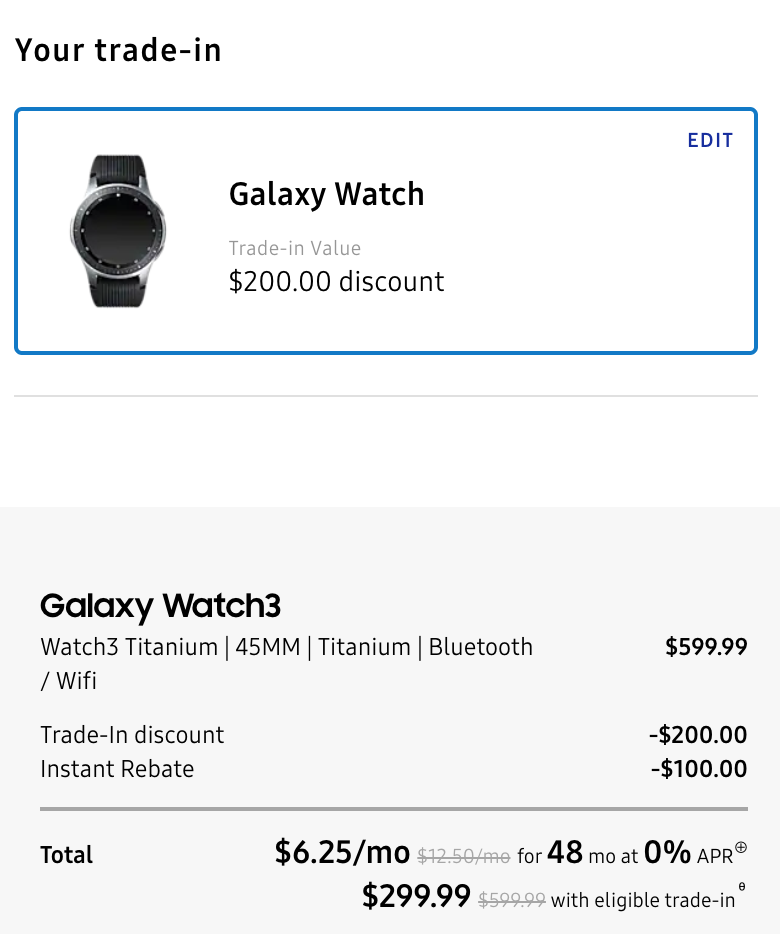 galaxy watch 3 Black Friday