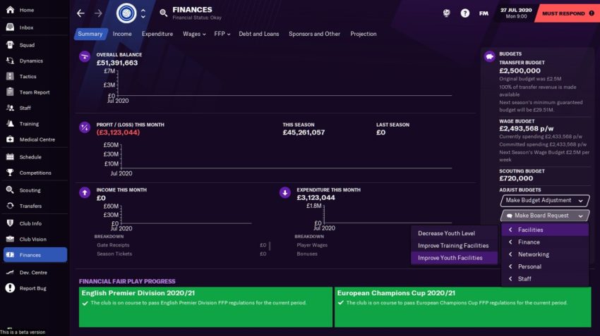 How to improve your youth intake in Football Manager 2021